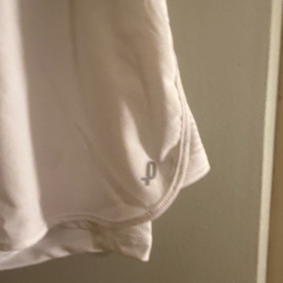 Penn White Skort with Flared Skirt and Elastic Waistband - Picture 4 of 8